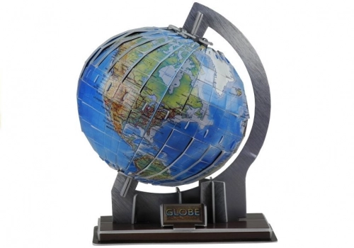 3D Puzzle Globe 47 Elements Model Educational Toy