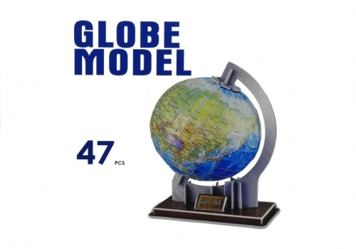 3D Puzzle Globe 47 Elements Model Educational Toy