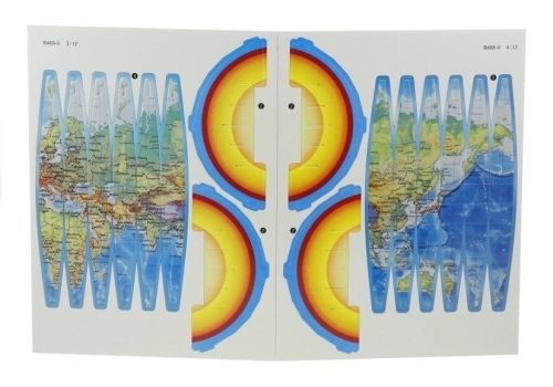 3D Puzzle Globe 47 Elements Model Educational Toy