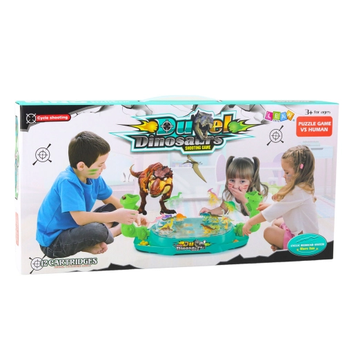 Arcade Game Ballsaurs Knocking Down Dinosaurs Shooting