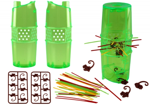 Arcade Game Catch the Monkey Falling Monkeys Sticks