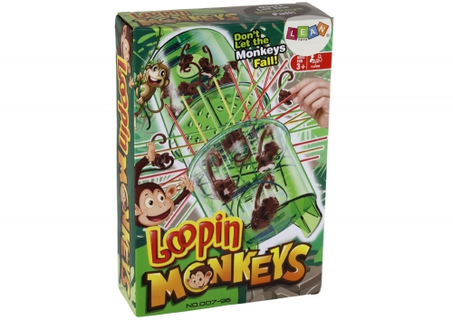 Arcade Game Catch the Monkey Falling Monkeys Sticks