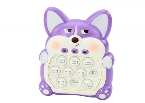 Arcade Game Console Pop-It Lisek 7 Game Modes Purple