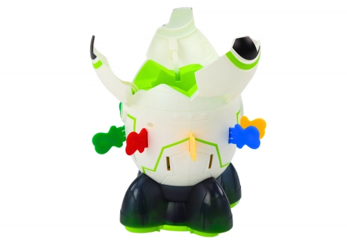 Arcade Game Cosmonaut Jumping Out of a Space Rocket