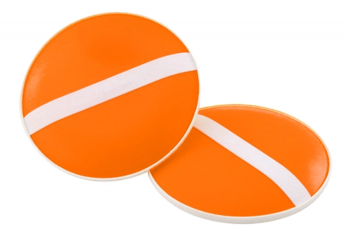 Arcade Game Round Palettes Ball With Suction Cups Orange