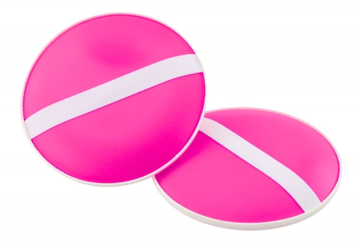 Arcade Game Round Palettes Ball With Suction Cups Pink
