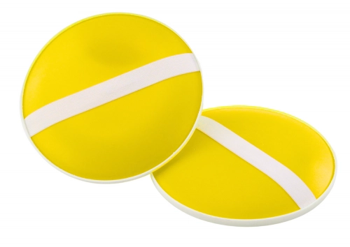Arcade Game Round Palettes Ball With Suction Cups Yellow