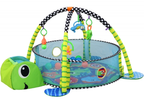 Baby Couch Mat Pool Balls 3in1 Turtle