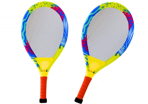 Badminton Set Glowing Rackets Shuttlecocks 2 Pcs