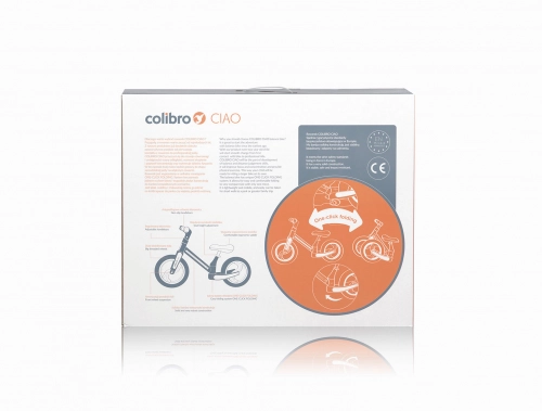 Balansa ritenis Colibro Ciao Milky White