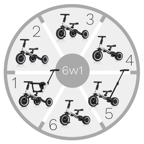Balansa ritenis Colibro TremixUP 6in1 Blank