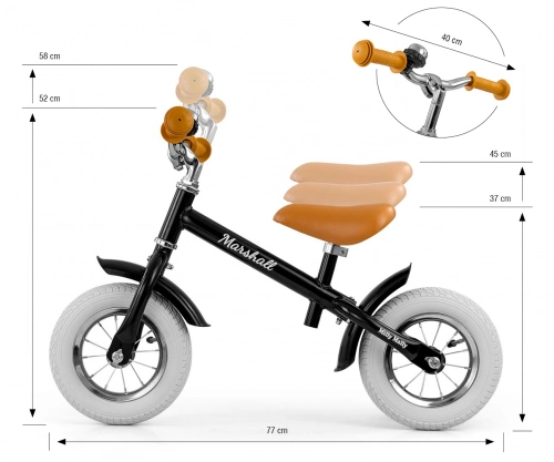 Balansa ritenis Milly Mally Marshall Air Black