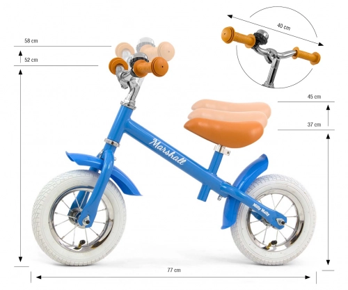 Balansa ritenis Milly Mally Marshall Air Blue