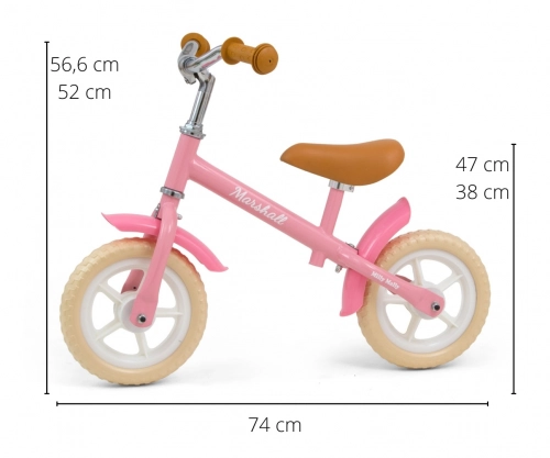 Balansa ritenis Milly Mally Marshall Pink