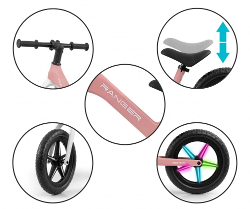 Balansa ritenis Milly Mally Ranger Flash Pink