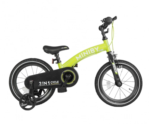 Balansa ritenis Qplay Miniby 14 collas Green