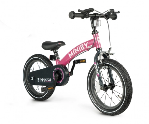 Balansa ritenis Qplay Miniby 14 collas Rosa