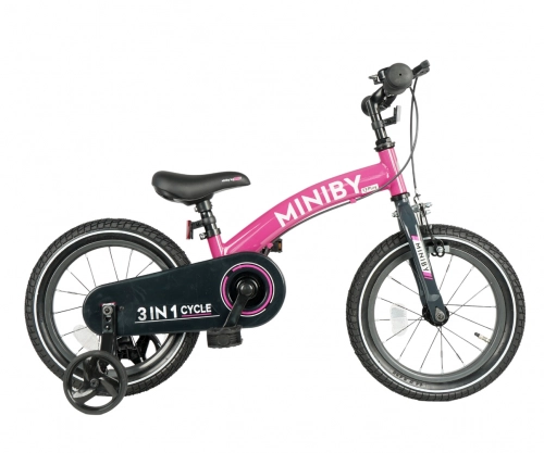 Balansa ritenis Qplay Miniby 14 collas Rosa