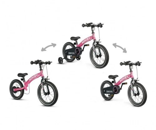 Balansa ritenis Qplay Miniby 14 collas Rosa