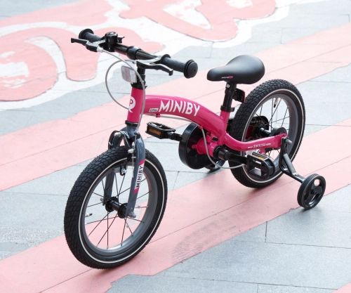 Balansa ritenis Qplay Miniby 14 collas Rosa