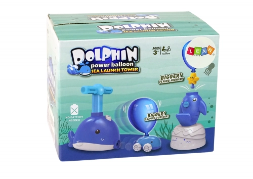 Balloon Dolphin Launcher Aerodynamic Car