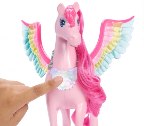 Barbie A Touch Of Magic vienradzis lelle Pegasus rotaļlieta HLC40