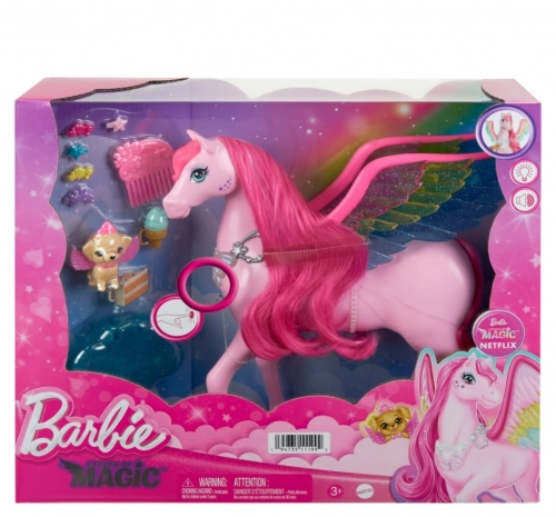Barbie A Touch Of Magic vienradzis lelle Pegasus rotaļlieta HLC40