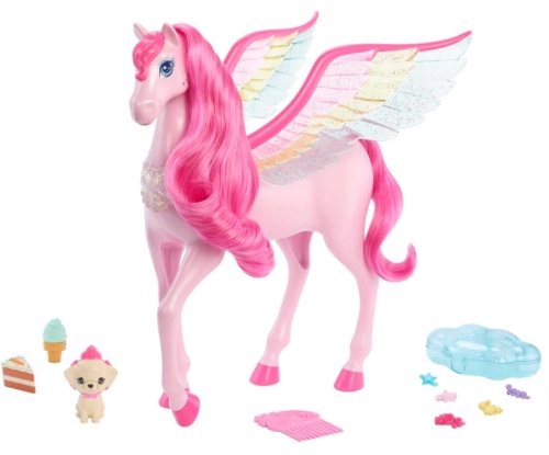 Barbie A Touch Of Magic vienradzis lelle Pegasus rotaļlieta HLC40