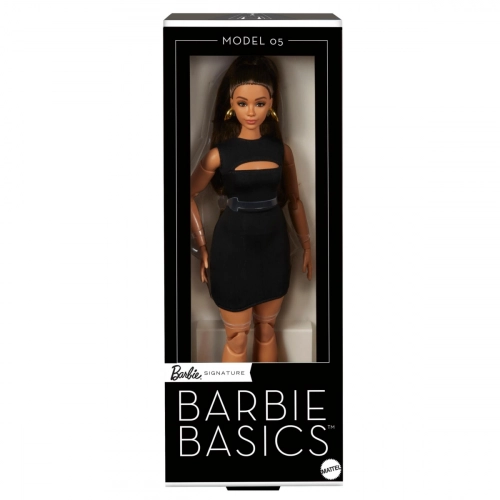 Barbie Basics lelle No5 - Curvy & Brunette JBH73