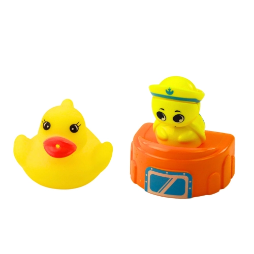 Bath Toy Ship Boat Colorful Crane Hook Duck Turtle