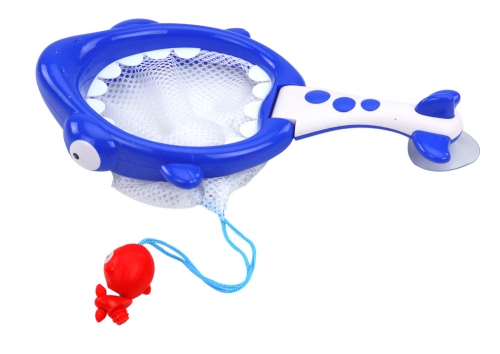 Bath Toys Strainer Basket 2in1 Shark Fish with Algae