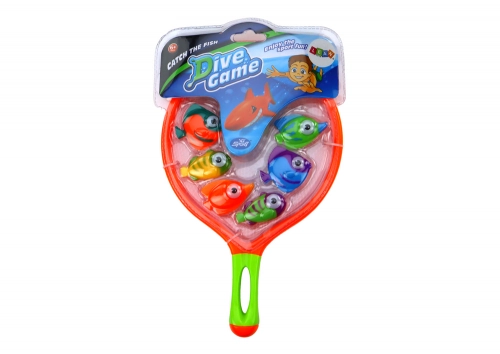 Bath Toys Strainer Catching Set 6 Pieces Fish
