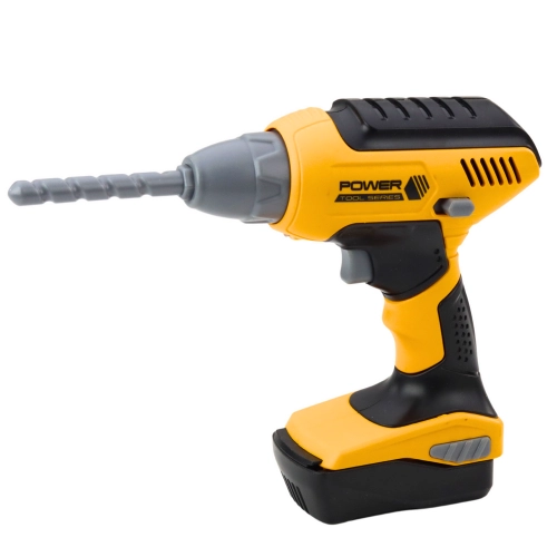 Battery Powered Drill Driver 4 Interchangeable Bits LED Light