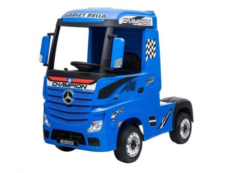 Детский электромобиль Mercedes Actros Blue Painted MP4