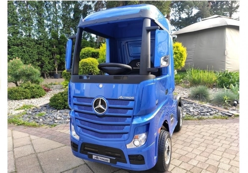 Детский электромобиль Mercedes Actros Blue Painted MP4