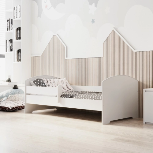 Bērnu gulta LUK 140x70 ar aizsargmaliņu un matraci