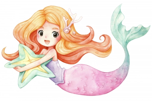 Bērnu gulta LUK ar atvilktni 160x80 Mermaid
