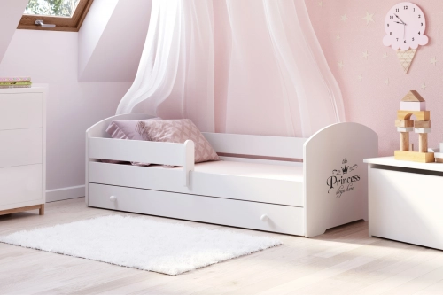 Bērnu gulta LUK ar atvilktni 160x80 Princess