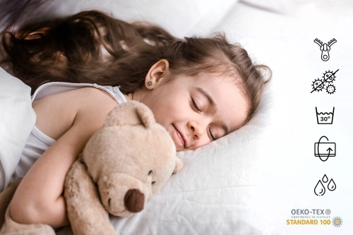 Детская кровать Luk с матрасом и защитным бортиком 164 см x 85 см x 63 см Baby elephant