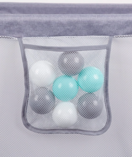 Bērnu manēža Kidwell FANKO 120x180 Gray