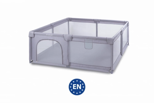 Bērnu manēža Kidwell FANKO Gray 180x200