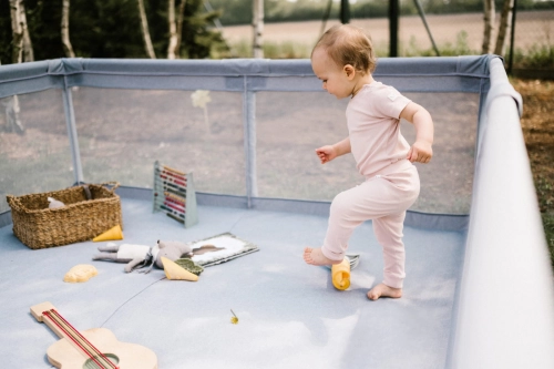 Bērnu manēža Kidwell FANKO Gray 180x200