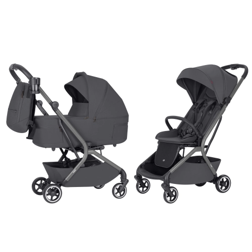 Bērnu rati 2in1 CARRELLO Magia CRL-6555 Elm Grey