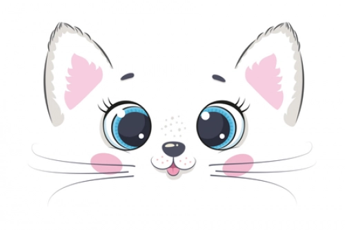 Bērnu rotaļlietu kaste DARIA Pink cat