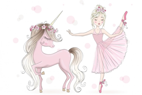 Bērnu rotaļlietu kaste DARIA Unicorn