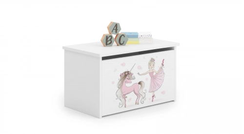 Bērnu rotaļlietu kaste DARIA Unicorn