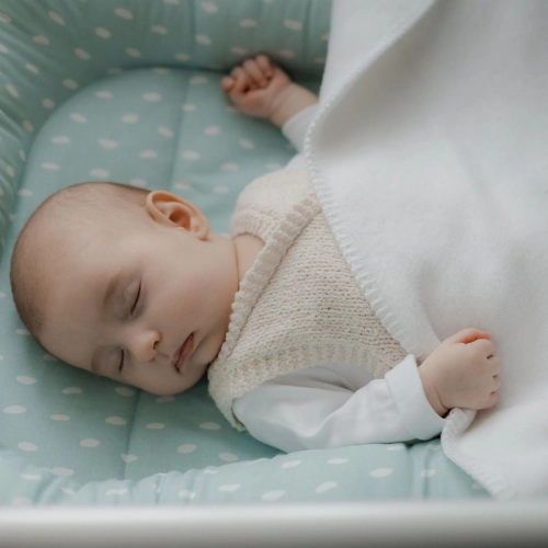 Детский плед Oslo 75x100cm milk