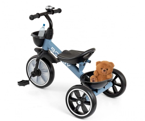 Bērnu trīsritenis Milly Mally Bobby Denim