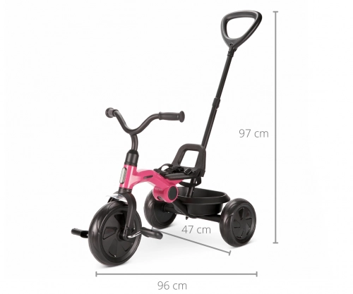 Bērnu trīsritenis Qplay Ant Plus Rose