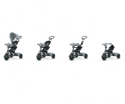 Bērnu trīsritenis Qplay Cosy Grey